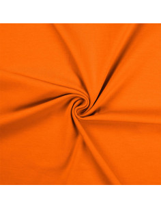 Tessuto jersey di cotone - Arancione