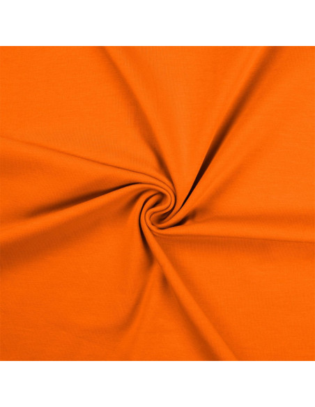 Tessuto jersey di cotone - Arancione