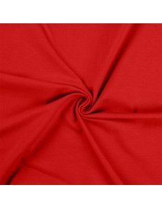 Tessuto jersey di cotone - Rosso