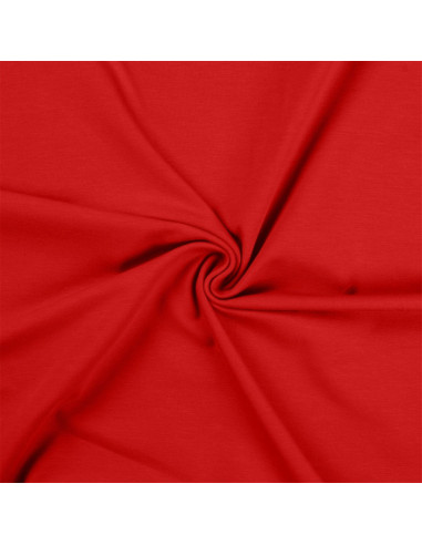Tessuto jersey di cotone - Rosso