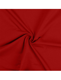 Tessuto jersey di cotone - Rosso scuro