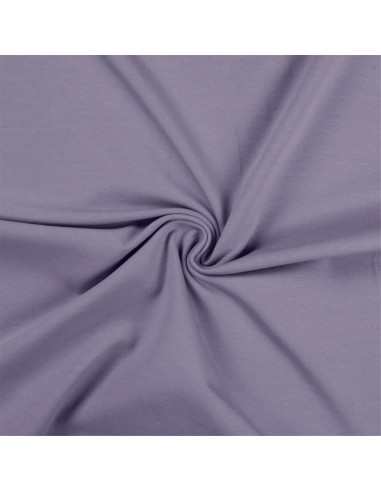 Tessuto jersey di cotone - Lilla scuro