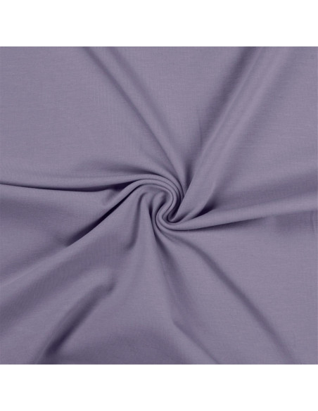 Tessuto jersey di cotone - Lilla scuro