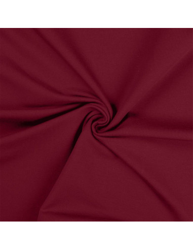 Tessuto jersey di cotone - Bordeaux