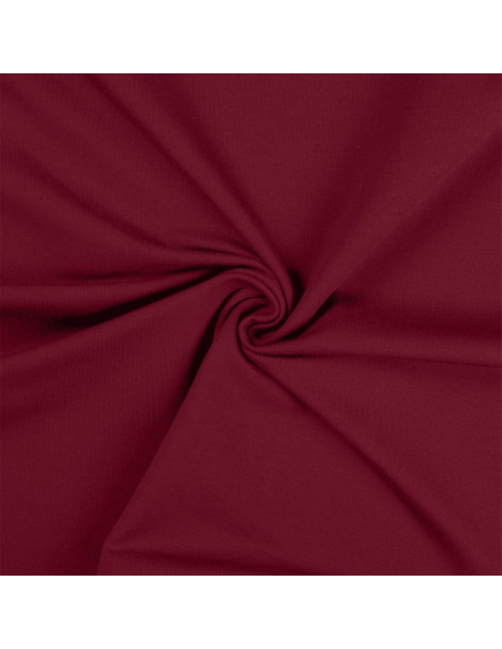 Tessuto jersey di cotone - Bordeaux