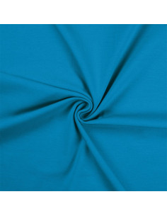 Tessuto jersey di cotone - Turchese