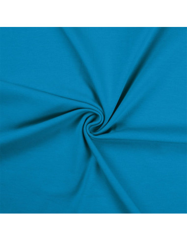 Tessuto jersey di cotone - Turchese
