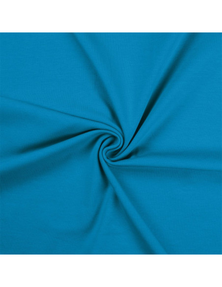 Tessuto jersey di cotone - Turchese