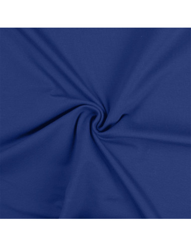 Tessuto jersey di cotone - Blu reale