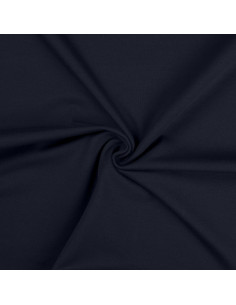 Tessuto jersey di cotone - Blu marino