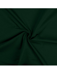 Tessuto jersey di cotone - Verde bottiglia