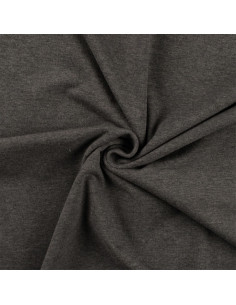 Tessuto jersey di cotone - Grigio mélange
