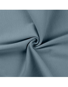 Tessuto jersey a coste - Blu grigio