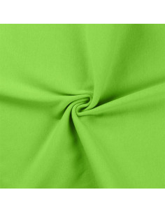 Tessuto jersey a coste - Verde lime