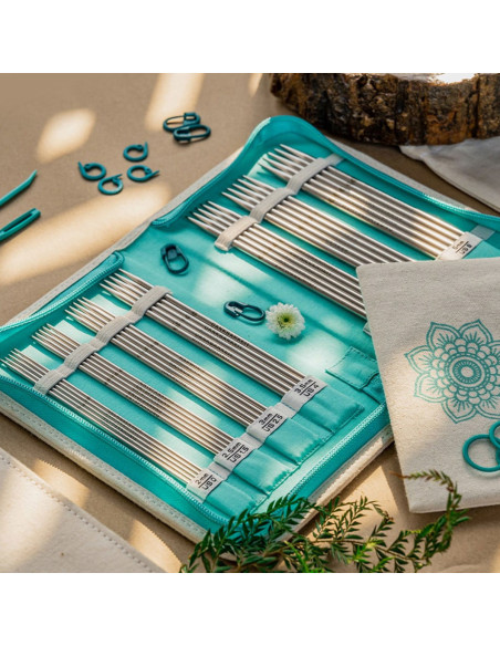 Set di ferri a doppia punta The Grateful Mindful KnitPro