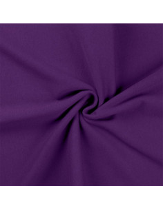 Tessuto jersey a coste - Viola