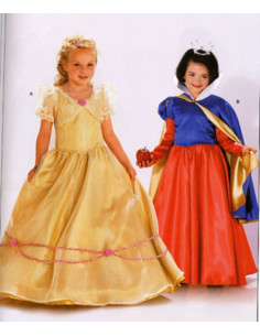 Modello di principessa e Biancaneve - Burda 2480