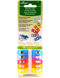 Set di 10 mollette Prodige Clover - Assortimento