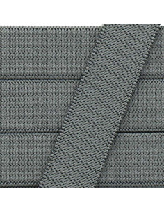 Elastico morbido 15 mm - Grigio scuro