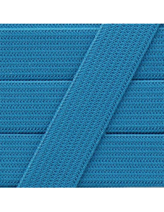 Elastico morbido 15 mm - Blu