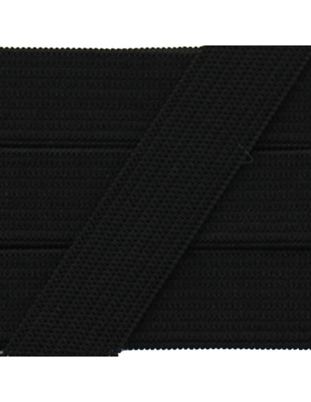 Elastico morbido 15 mm - Nero