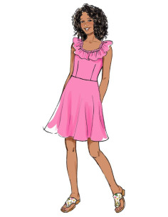 Modello di abito - Butterick 6888 2