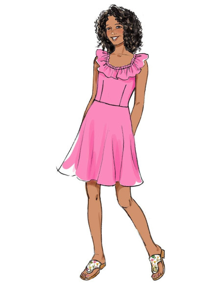 Modello di abito - Butterick 6888