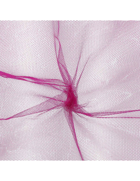 Tulle rigido - Rosa fucsia
