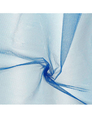 Tulle rigido - Blu turchese
