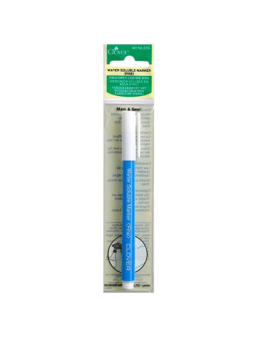 Pennarello cancellabile ad acqua Clover - Punta fine