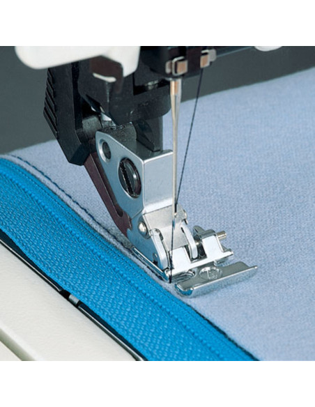 Pied per cerniera con sistema IDT Pfaff