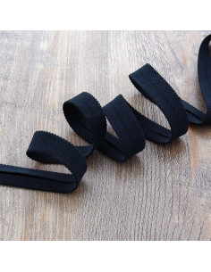 Nastro di velluto a coste - Nero