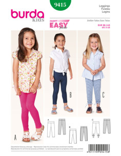 Modello di leggings - Burda 9415