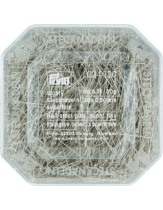 Scatola di 50 gr spilli super-fini Prym