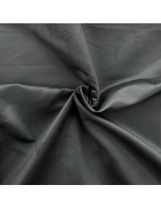 Tessuto scamosciato - Grigio scuro