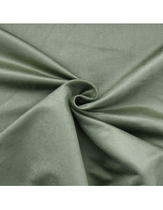 Tessuto scamosciato - Verde grigio