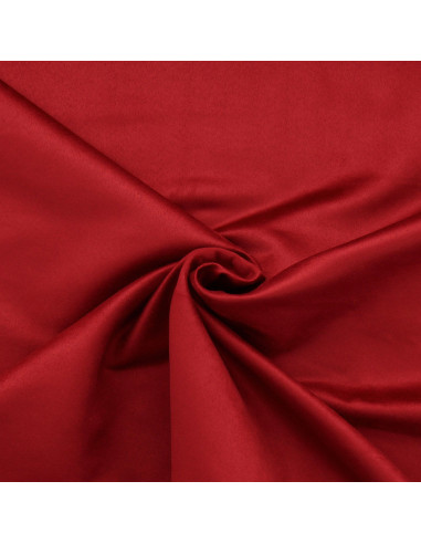 Tessuto scamosciato - Rosso scuro