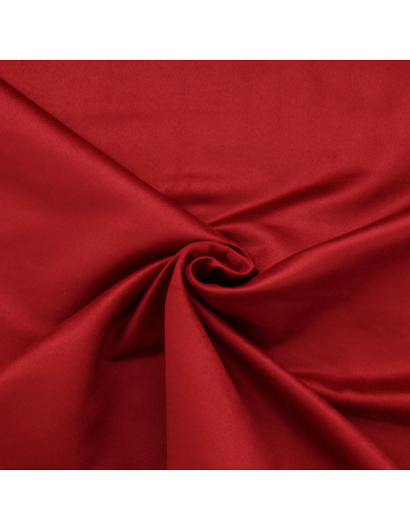 Tessuto scamosciato - Rosso scuro