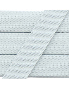 Elastico morbido 15 mm - Bianco