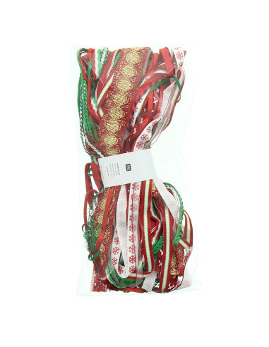 Assortimento di nastri - Rosso e verde