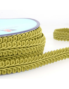 Gallone a spiga stile Chanel - Verde oliva