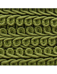 Gallone a spiga stile Chanel - Verde oliva 2