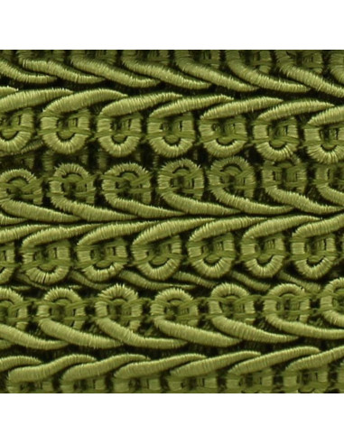 Gallone a spiga stile Chanel - Verde oliva