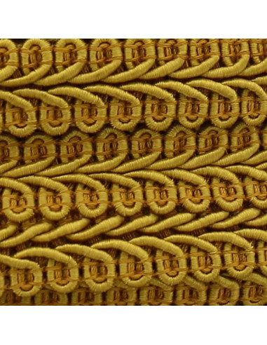 Gallone a spiga stile Chanel - Senape