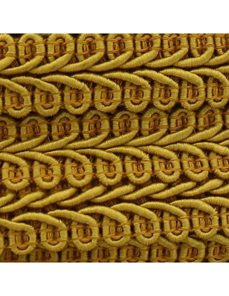 Gallone a spiga stile Chanel - Senape