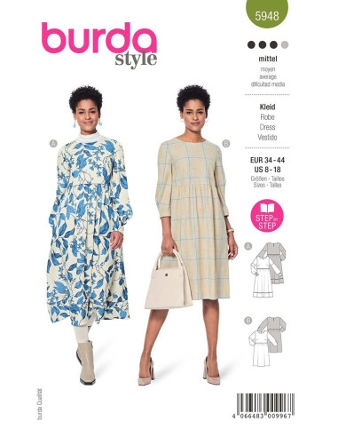 Modello di abito - Burda 5948