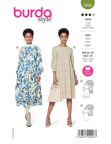 Modello di abito - Burda 5948