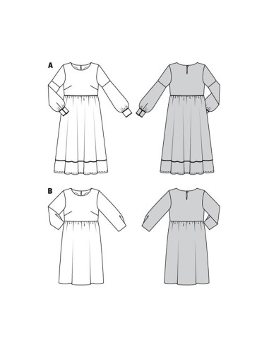 Modello di abito - Burda 5948