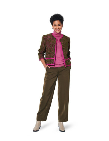 Modello di giacca e cappotto - Burda 5951