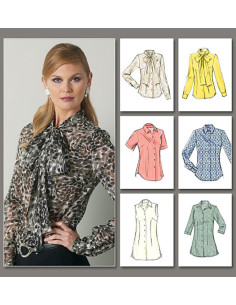 Modello di camicetta - Vogue 8772